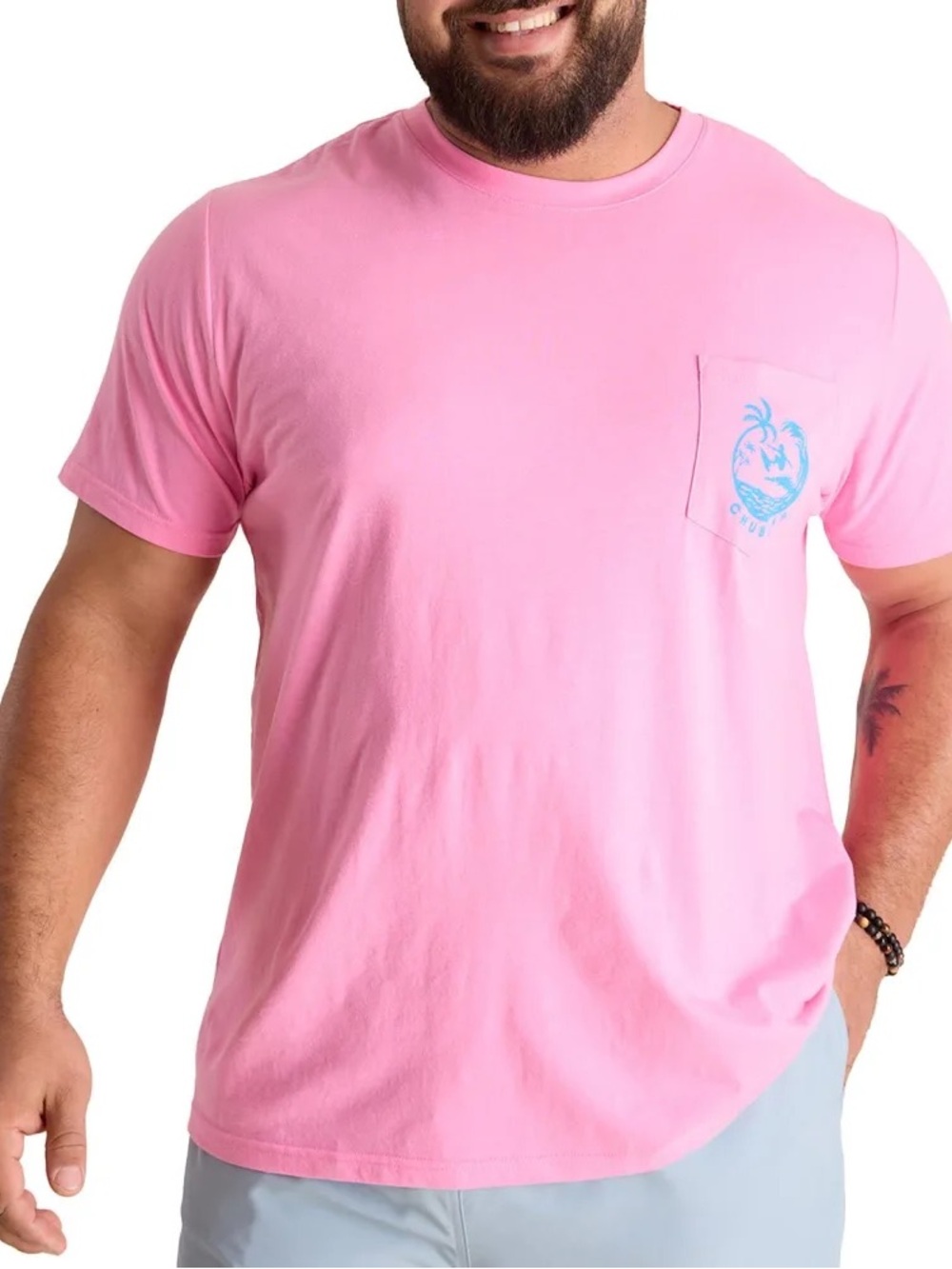 Chubbies The Surfer T-Shirt, Pink, Medium
